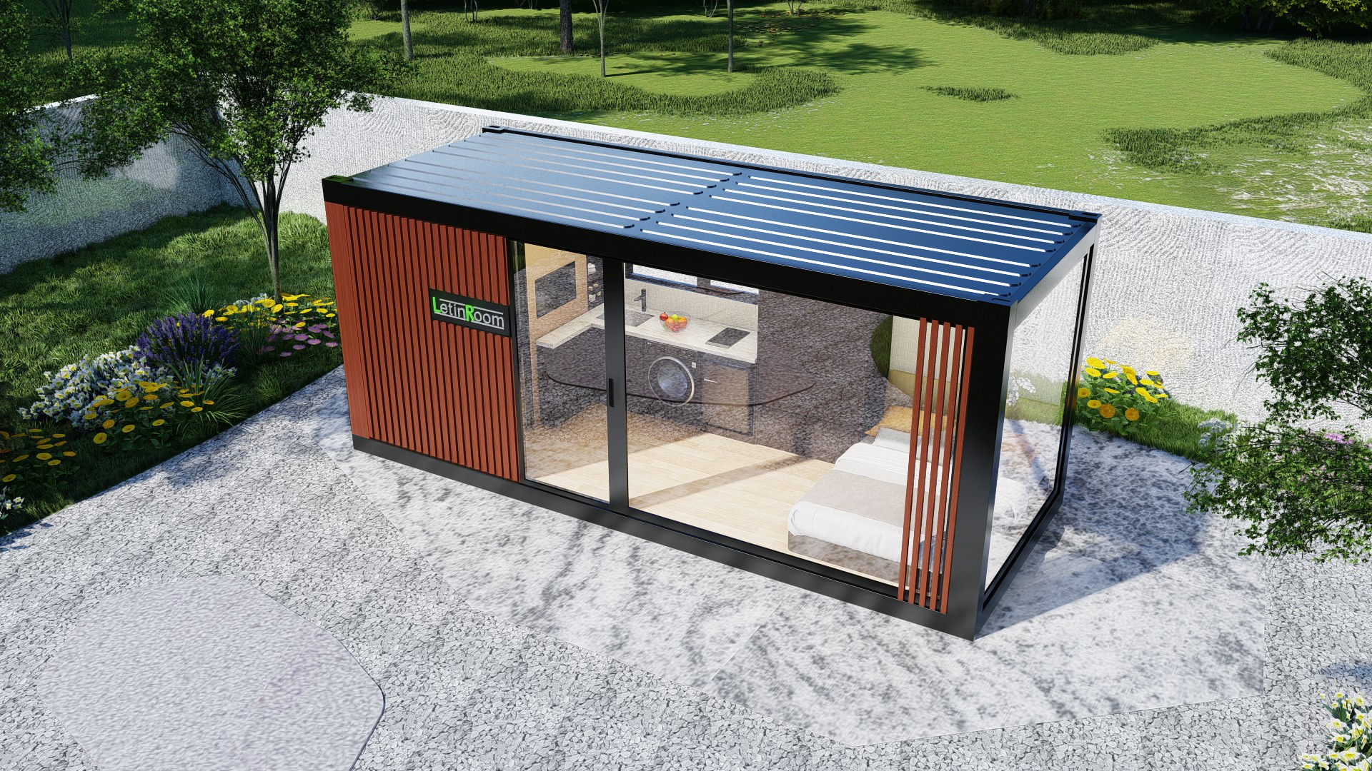 Premium light-steel residence